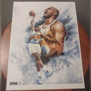 BRAND NEW!💯 CHARLES BARKLEY SUNS 8.5x11 PREMIUM GLOSSY WALL/LOCKER POSTER🔥
